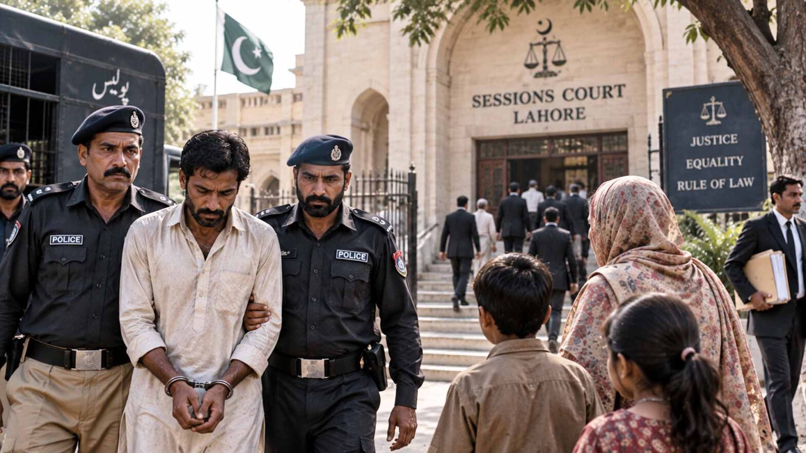 Ablauf eines Blasphemieverfahrens in Pakistan von polizeilichen Ermittlungen bis zum Gerichtsverfahren – Symbolbild