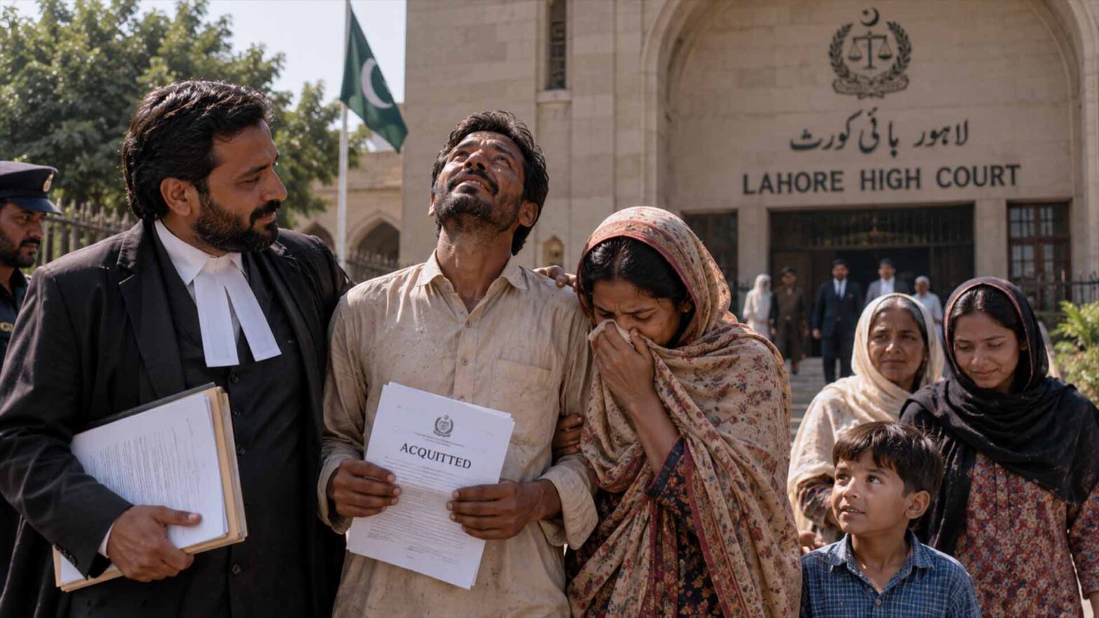Gerichtsurteil zur Aufhebung einer Blasphemieverurteilung in Pakistan – Symbolbild