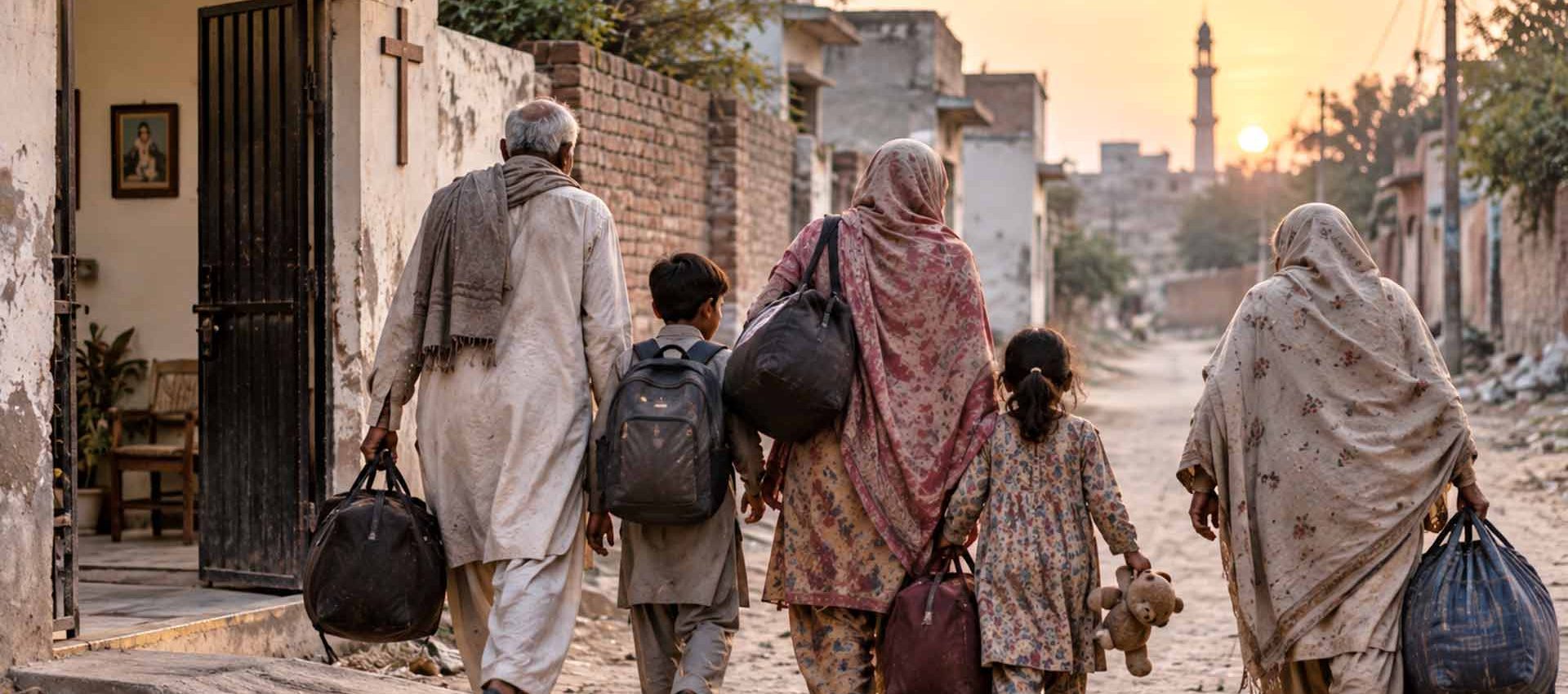 Familie nach einem Blasphemievorwurf in Pakistan zur Flucht gezwungen – Symbolbild