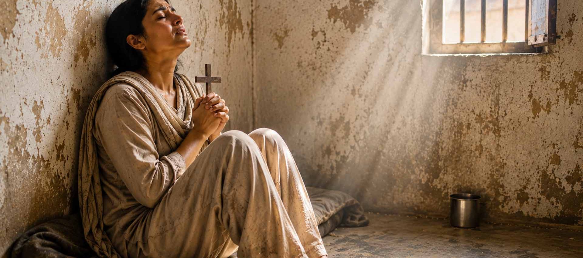 Pakistanische Christin, die mit einem Blasphemievorwurf konfrontiert ist – Symbolbild